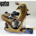 Yaba Kupfer vier Stile Carving Frame Spulen -Tattoo -Maschine